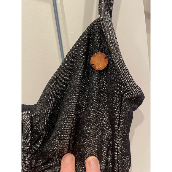 NWOT DIXXON WOMEN'S SUPREME ONE PIECE SWIMSUIT - SILVER SPARKLE, size XS - Picture 4 of 13